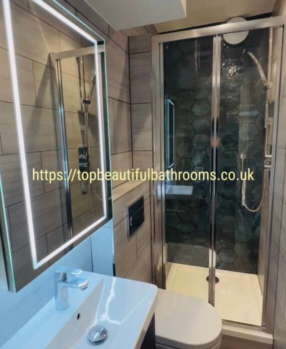 Bathroom renovation Kensington bespoke luxury shower