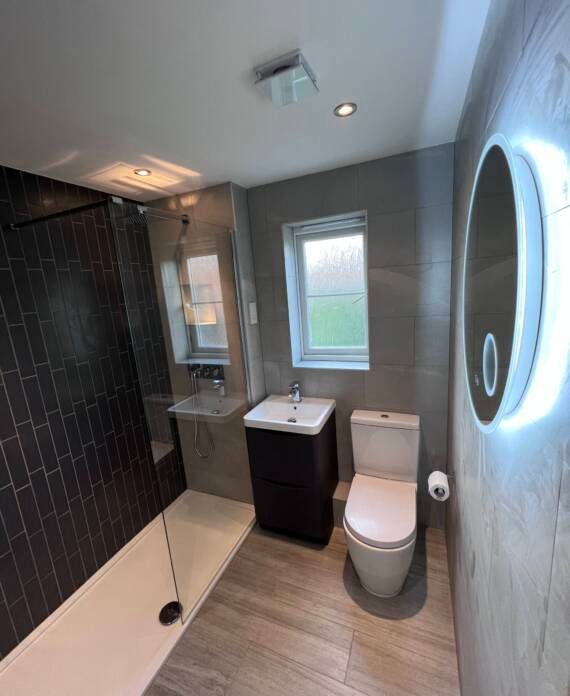 Bathroom renovation London luxury shower