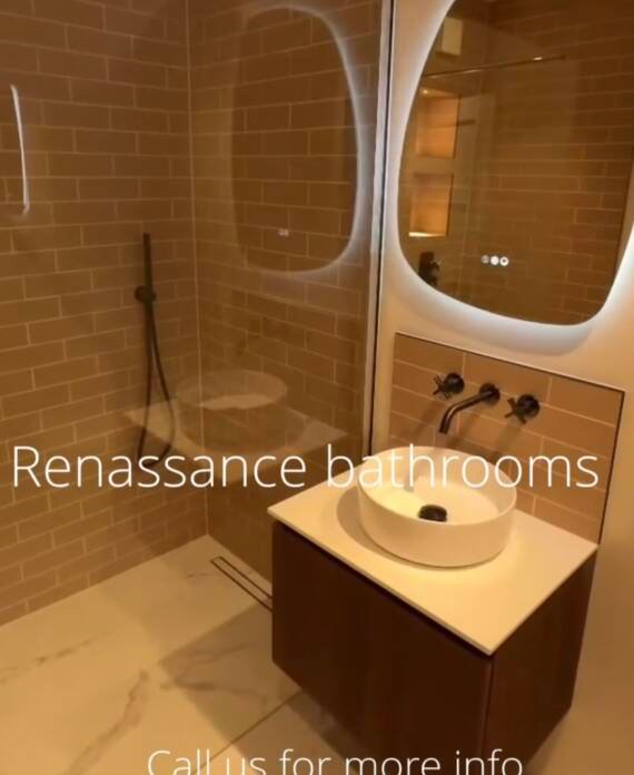 Bathroom renovation Kensington premium modern design